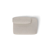 Martina Modulares Sofa Sitzelement, Rechte Seite, aus Boucle in Beige (Monet Sand), 133x106 cm
 von Micadoni – Bild 5