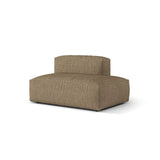 Martina Modulares Sofa Sitzelement, Rechte Seite, aus Boucle in Cappuccino (Monet Cappucino), 133x106 cm
 von Micadoni – Bild 3