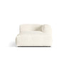 Martina Modulares Sofa Sitzelement, Rechte Seite, aus Boucle in Elfenbein (Monet Nata), 176x120 cm von Micadoni – Bild 1