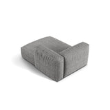 Martina Modulares Sofa Sitzelement, Rechte Seite, aus Boucle in Graphit (Monet Graphite), 176x120 cm von Micadoni – Bild 4
