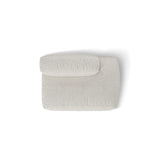 Martina Modulares Sofa Sitzelement, Rechte Seite, aus Boucle in Grau Beige meliert (Monet Pearl), 133x106 cm
 von Micadoni – Bild 5