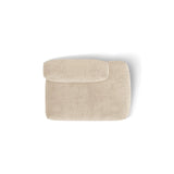 Martina Modulares Sofa Sitzelement, Rechte Seite, aus Cord in Leichtes Beige (Tilia 03), 133x106 cm
 von Micadoni – Bild 5