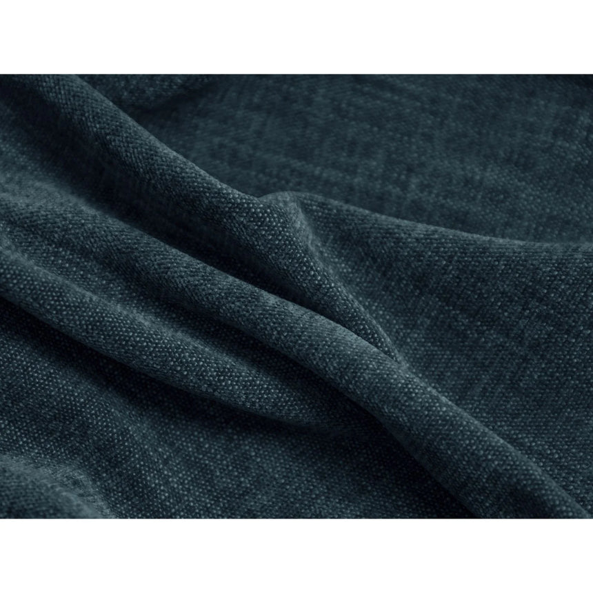 Martina Modulares Sofa Sitzelement, Rechte Seite, aus Strukturierter Stoff in Blau Jeans (Boston Ocean), 176x120 cm von Micadoni – Bild 6