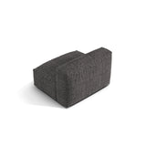 Martina Modulares Sofa Sitzelement, Sitztiefe 76 cm, aus Boucle in Anthrazit (Monet Anthracite), 106x90 cm von Micadoni – Bild 4