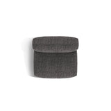 Martina Modulares Sofa Sitzelement, Sitztiefe 76 cm, aus Boucle in Anthrazit (Monet Anthracite), 106x90 cm von Micadoni – Bild 5