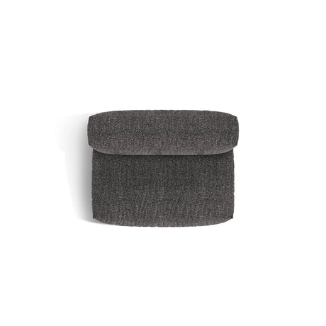 Martina Modulares Sofa Sitzelement, Sitztiefe 76 cm, aus Boucle in Anthrazit (Monet Anthracite), 132x106 cm von Micadoni – Bild 5