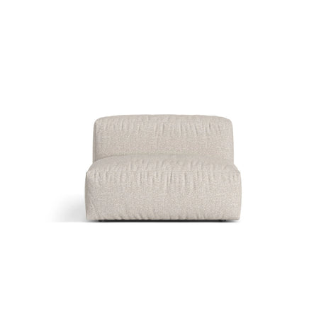 Martina Modulares Sofa Sitzelement, Sitztiefe 76 cm, aus Boucle in Beige (Monet Sand), 106x90 cm von Micadoni – Bild 1