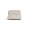 Martina Modulares Sofa Sitzelement, Sitztiefe 76 cm, aus Boucle in Beige (Monet Sand), 106x90 cm von Micadoni – Bild 1