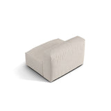 Martina Modulares Sofa Sitzelement, Sitztiefe 76 cm, aus Boucle in Beige (Monet Sand), 106x90 cm von Micadoni – Bild 4