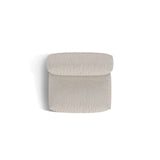 Martina Modulares Sofa Sitzelement, Sitztiefe 76 cm, aus Boucle in Beige (Monet Sand), 106x90 cm von Micadoni – Bild 5
