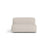 Martina Modulares Sofa Sitzelement, Sitztiefe 76 cm, aus Boucle in Beige (Monet Sand), 132x106 cm von Micadoni – Bild 1