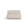 Martina Modulares Sofa Sitzelement, Sitztiefe 76 cm, aus Boucle in Beige (Monet Sand), 132x106 cm von Micadoni – Bild 1