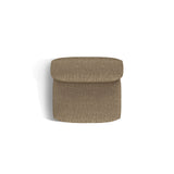 Martina Modulares Sofa Sitzelement, Sitztiefe 76 cm, aus Boucle in Cappuccino (Monet Cappucino), 106x90 cm von Micadoni – Bild 5