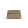 Martina Modulares Sofa Sitzelement, Sitztiefe 76 cm, aus Boucle in Cappuccino (Monet Cappucino), 132x106 cm von Micadoni – Bild 1