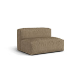 Martina Modulares Sofa Sitzelement, Sitztiefe 76 cm, aus Boucle in Cappuccino (Monet Cappucino), 132x106 cm von Micadoni – Bild 3
