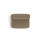 Martina Modulares Sofa Sitzelement, Sitztiefe 76 cm, aus Boucle in Cappuccino (Monet Cappucino), 132x106 cm von Micadoni – Bild 5