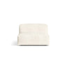 Martina Modulares Sofa Sitzelement, Sitztiefe 76 cm, aus Boucle in Elfenbein (Monet Nata), 106x90 cm von Micadoni – Bild 1