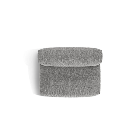 Martina Modulares Sofa Sitzelement, Sitztiefe 76 cm, aus Boucle in Graphit (Monet Graphite), 132x106 cm von Micadoni – Bild 5