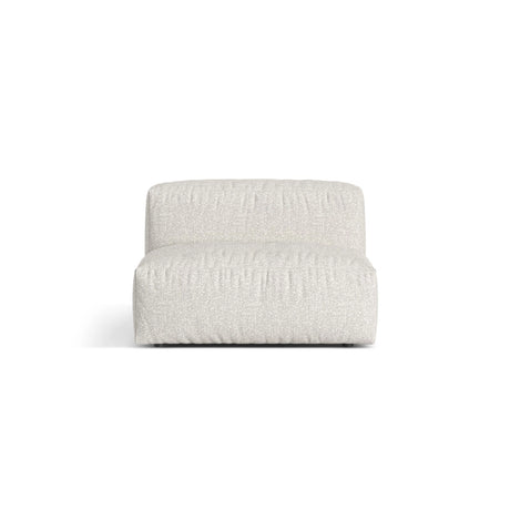 Martina Modulares Sofa Sitzelement, Sitztiefe 76 cm, aus Boucle in Grau Beige meliert (Monet Pearl), 106x90 cm von Micadoni – Bild 1