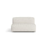 Martina Modulares Sofa Sitzelement, Sitztiefe 76 cm, aus Boucle in Grau Beige meliert (Monet Pearl), 132x106 cm von Micadoni – Bild 1