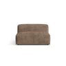 Martina Modulares Sofa Sitzelement, Sitztiefe 76 cm, aus Cord in Acorn (Tilia 17), 132x106 cm von Micadoni – Bild 1