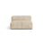 Martina Modulares Sofa Sitzelement, Sitztiefe 76 cm, aus Cord in Leichtes Beige (Tilia 03), 132x106 cm von Micadoni – Bild 1