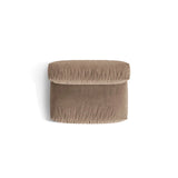 Martina Modulares Sofa Sitzelement, Sitztiefe 76 cm, aus Samt in Dunkelbeige (Vogue 3), 132x106 cm von Micadoni – Bild 5