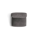 Martina Modulares Sofa Sitzelement, Sitztiefe 76 cm, aus Samt in Grau (Vogue 15), 106x90 cm von Micadoni – Bild 5