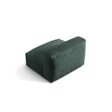 Martina Modulares Sofa Sitzelement, Sitztiefe 76 cm, aus Samt in Petrol (Vogue 12), 106x90 cm von Micadoni – Bild 4