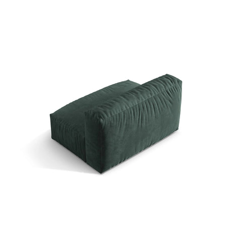 Martina Modulares Sofa Sitzelement, Sitztiefe 76 cm, aus Samt in Petrol (Vogue 12), 132x106 cm von Micadoni – Bild 4