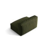 Martina Modulares Sofa Sitzelement, Sitztiefe 76 cm, aus Strukturierter Stoff in Grün (Boston Forest), 132x106 cm von Micadoni – Bild 4