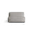 Martina Modulares Sofa Sitzelement, Sitztiefe 76 cm, aus Strukturierter Stoff in Hellgrau (Boston Light Grey), 132x106 cm von Micadoni – Bild 1