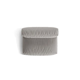Martina Modulares Sofa Sitzelement, Sitztiefe 76 cm, aus Strukturierter Stoff in Hellgrau (Boston Light Grey), 132x106 cm von Micadoni – Bild 5