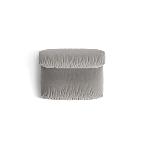 Martina Modulares Sofa Sitzelement, Sitztiefe 76 cm, aus Strukturierter Stoff in Hellgrau (Boston Light Grey), 132x106 cm von Micadoni – Bild 5