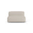 Martina Modulares Sofa Sitzelement, Sitztiefe 90 cm, aus Boucle in Beige (Monet Sand), 132x120 cm von Micadoni – Bild 1