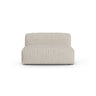 Martina Modulares Sofa Sitzelement, Sitztiefe 90 cm, aus Boucle in Beige (Monet Sand), 132x120 cm von Micadoni – Bild 1