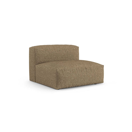 Martina Modulares Sofa Sitzelement, Sitztiefe 90 cm, aus Boucle in Cappuccino (Monet Cappucino), 120x90 cm von Micadoni – Bild 3