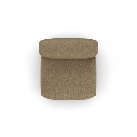 Martina Modulares Sofa Sitzelement, Sitztiefe 90 cm, aus Boucle in Cappuccino (Monet Cappucino), 120x90 cm von Micadoni – Bild 5