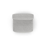 Martina Modulares Sofa Sitzelement, Sitztiefe 90 cm, aus Boucle in Silber (Monet Silver), 132x120 cm von Micadoni – Bild 5