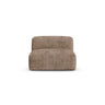 Martina Modulares Sofa Sitzelement, Sitztiefe 90 cm, aus Cord in Acorn (Tilia 17), 120x90 cm von Micadoni – Bild 1
