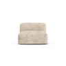 Martina Modulares Sofa Sitzelement, Sitztiefe 90 cm, aus Cord in Leichtes Beige (Tilia 03), 120x90 cm von Micadoni – Bild 1
