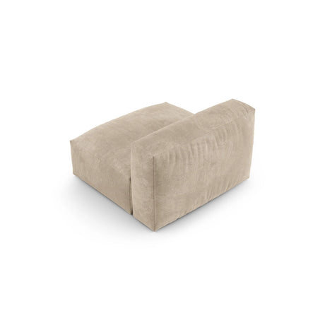 Martina Modulares Sofa Sitzelement, Sitztiefe 90 cm, aus Samt, Cord, Boucle oder Strukturstoff, 120x90 cm von Micadoni – Bild 4