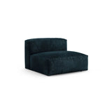 Martina Modulares Sofa Sitzelement, Sitztiefe 90 cm, aus Samt in Deep Petrol (Vogue 13), 120x90 cm von Micadoni – Bild 3