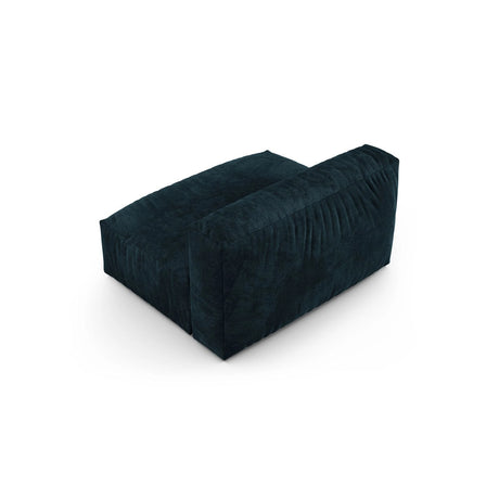 Martina Modulares Sofa Sitzelement, Sitztiefe 90 cm, aus Samt in Deep Petrol (Vogue 13), 132x120 cm von Micadoni – Bild 4