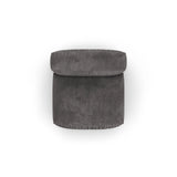 Martina Modulares Sofa Sitzelement, Sitztiefe 90 cm, aus Samt in Grau (Vogue 15), 120x90 cm von Micadoni – Bild 5