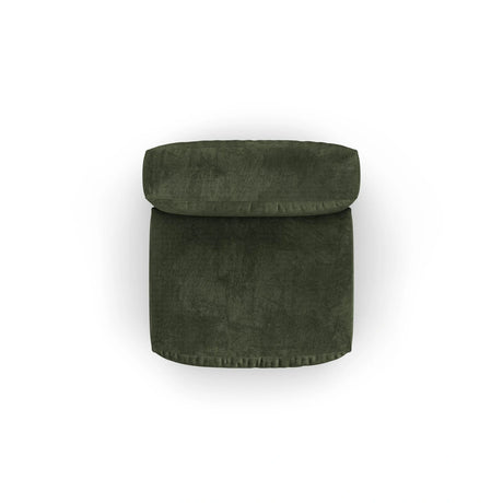 Martina Modulares Sofa Sitzelement, Sitztiefe 90 cm, aus Samt in Grün (Vogue 11), 120x90 cm von Micadoni – Bild 5