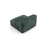Martina Modulares Sofa Sitzelement, Sitztiefe 90 cm, aus Samt in Petrol (Vogue 12), 120x90 cm von Micadoni – Bild 4