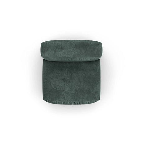 Martina Modulares Sofa Sitzelement, Sitztiefe 90 cm, aus Samt in Petrol (Vogue 12), 120x90 cm von Micadoni – Bild 5