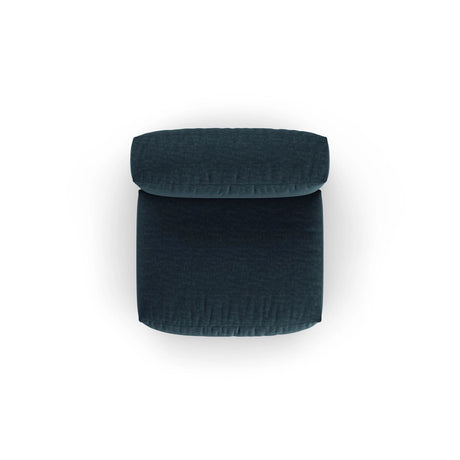 Martina Modulares Sofa Sitzelement, Sitztiefe 90 cm, aus Strukturierter Stoff in Blau Jeans (Boston Ocean), 120x90 cm von Micadoni – Bild 5
