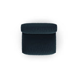 Martina Modulares Sofa Sitzelement, Sitztiefe 90 cm, aus Strukturierter Stoff in Blau Jeans (Boston Ocean), 132x120 cm von Micadoni – Bild 5